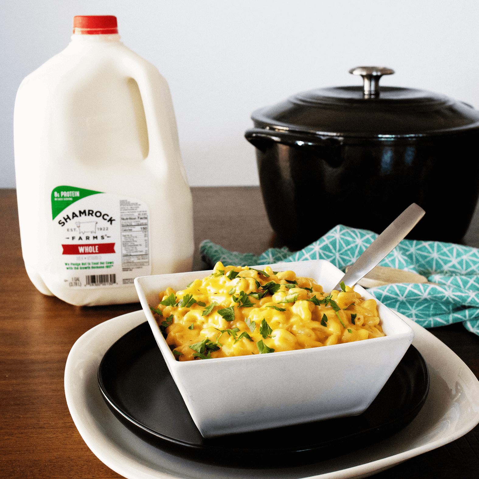 CREAMY ONE POT STOVETOP MAC & CHEESE - Shamrock Farms